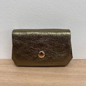 Porte monnaie triple Mia vert kaki