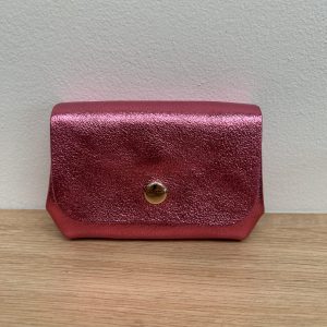 Porte monnaie triple Mia fuschia