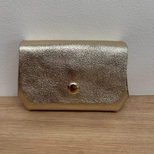 Porte monnaie triple Mia Light gold